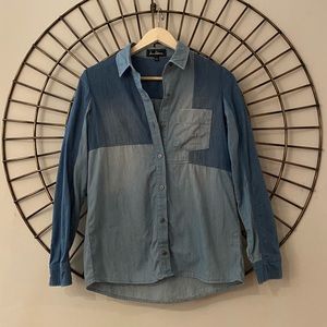 Sam Edelman Denim Shirt | size XS